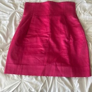 State of Claude Montana hot pink pencil skirt high waist.